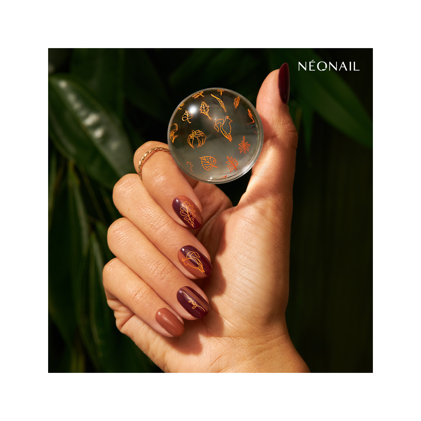 STAMPING - Stencil per nail art 24